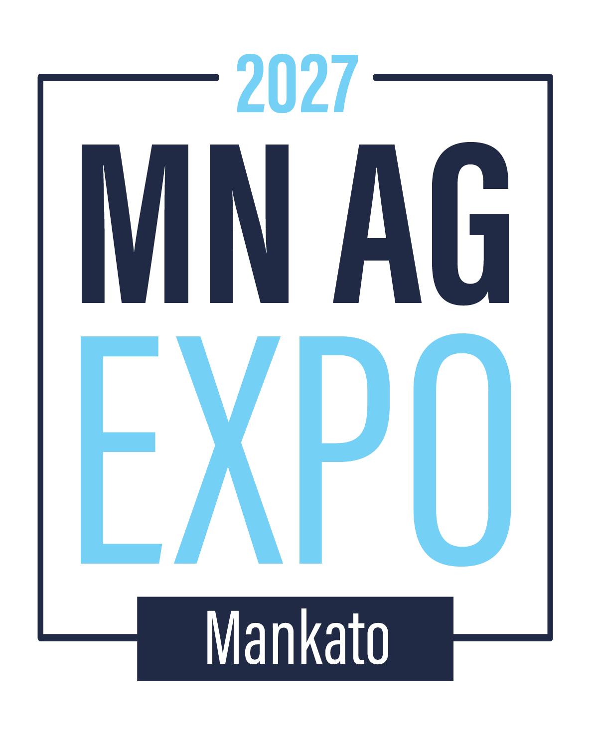 The 2027 MN Ag Expo final logo for others to use as well as for the tradeshow.
